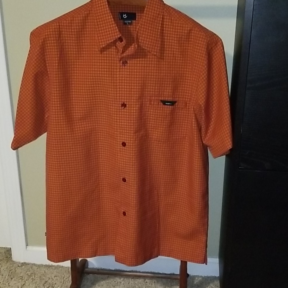 Rusty Brand Plaid Button Down - image 1